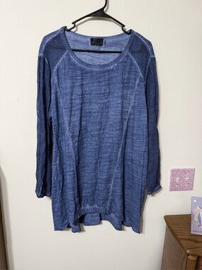 Fenini long sleeve tunic top size XL